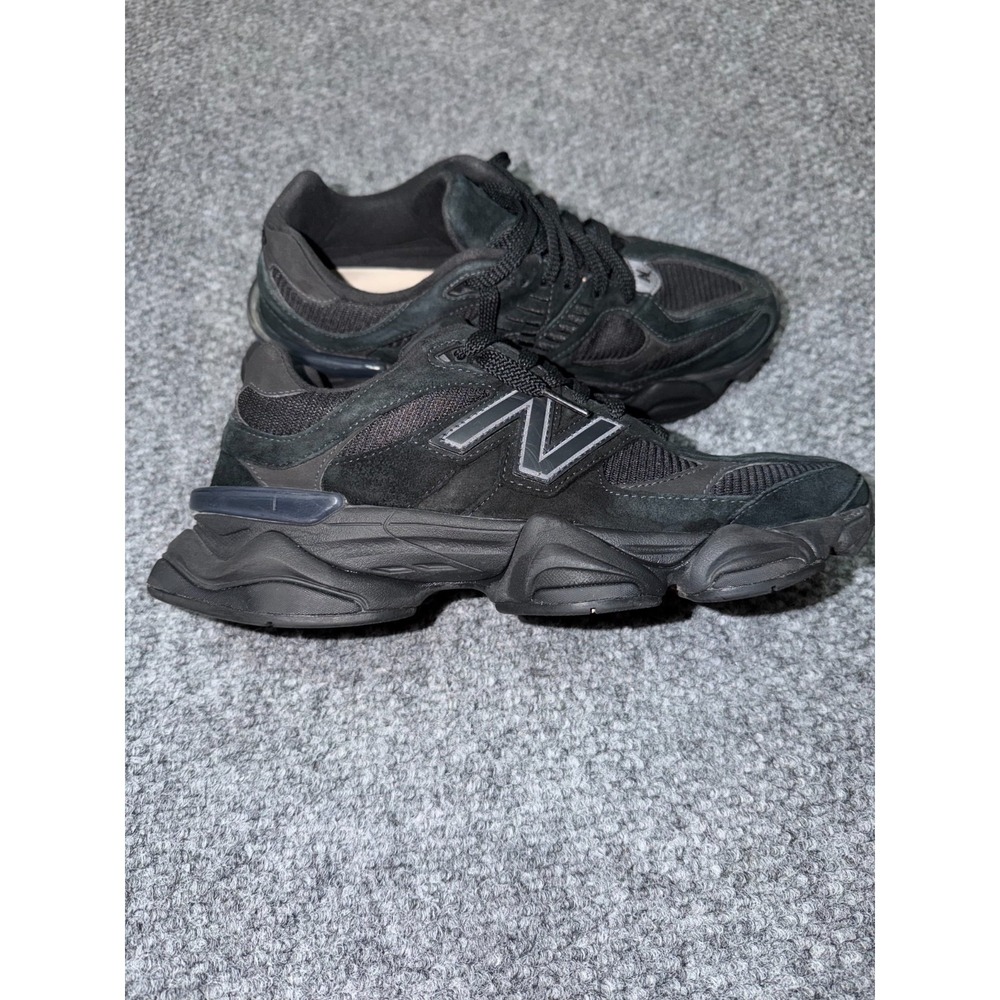New Balance 9060 Triple Black/Phantom Sneakers U9060BPM Size 10 - Picture 4 of 9